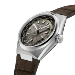 Frederique Constant Lederarmband-Highlife Worldtimer Manufacture - FC-718C4NH6