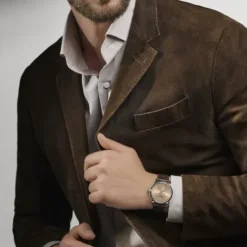 Frederique Constant Lederarmband-Manufacture Classic Date - FC-706SAL3H6