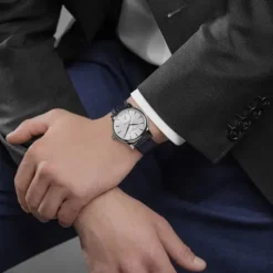 Frederique Constant Lederarmband-Manufacture Classic Date - FC-706S3H6