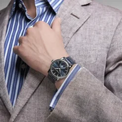 Frederique Constant Lederarmband-Manufacture Classic Moonphase Date - FC-716N3H6