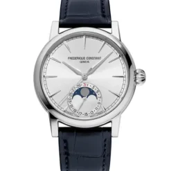 Frederique Constant Lederarmband-Manufacture Classic Moonphase Date - FC-716S3H6