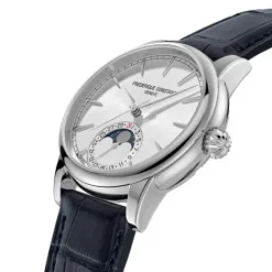 Frederique Constant Lederarmband-Manufacture Classic Moonphase Date - FC-716S3H6