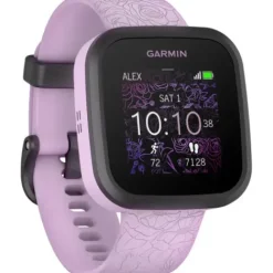 Garmin Smartwatches-Bounce Lilac Floral - 010-02448-21