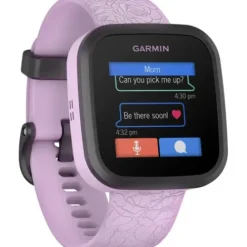 Garmin Smartwatches-Bounce Lilac Floral - 010-02448-21