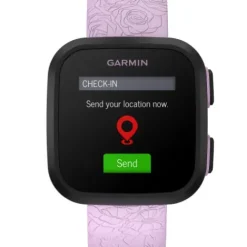 Garmin Smartwatches-Bounce Lilac Floral - 010-02448-21