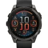 Garmin Silikonarmband-Fenix 8 Amoled Sapphire Carbon Black (47 mm) - 010-02904-21