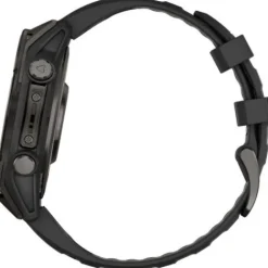 Garmin Silikonarmband-Fenix 8 Amoled Sapphire Carbon Black (47 mm) - 010-02904-21