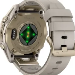 Garmin Lederarmband-Fenix 8 Amoled Sapphire Soft Gold (43 mm) - 010-02903-40