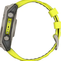 Garmin Silikonarmband-Fenix 8 Solar Sapphire Amp Yellow (51 mm) - 010-02907-21