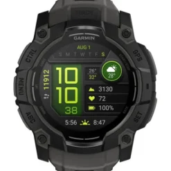 Garmin Silikonarmband-Instinct 3 Amoled Black Charcoal (50 mm) - 010-03020-00