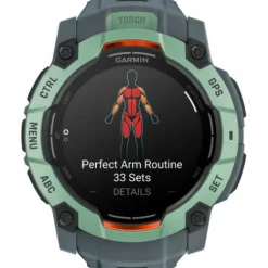 Garmin Silikonarmband-Instinct 3 Amoled Neo Tropic Twilight (50 mm) - 010-03020-01