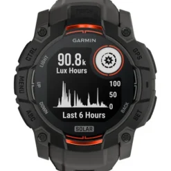 Garmin Silikonarmband-Instinct 3 Solar Black Charcoal (50 mm) - 010-02935-00