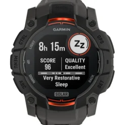 Garmin Silikonarmband-Instinct 3 Solar Black Charcoal (50 mm) - 010-02935-00