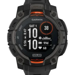 Garmin Silikonarmband-Instinct 3 Solar Black (45 mm) - 010-02934-00