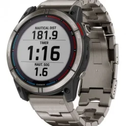 Garmin Metallarmband-Quatix 7X Sapphire Solar Titan - 010-02541-61