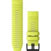 Garmin Uhrenarmbänder-QuickFit 26 Amp Yellow Silicone Band - 010-12864-04