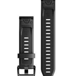 Garmin Uhrenarmbänder-QuickFit 20 Black Silicone Band - 010-13102-00