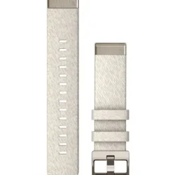 Garmin Uhrenarmbänder-QuickFit 20 Cream Heathered Nylon Band - 010-13279-08