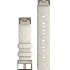 Garmin Uhrenarmbänder-QuickFit 20 Cream Heathered Nylon Band - 010-13279-08