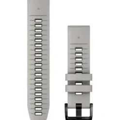Garmin Uhrenarmbänder-QuickFit 22 Fog Gray Moss Silicone Band - 010-13280-08