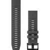 Garmin Uhrenarmbänder-QuickFit 22 Graphite Silicone Band - 010-13280-09