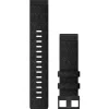 Garmin Uhrenarmbänder-QuickFit 22 Heathered Black Nylon Band - 010-12863-07