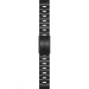 Garmin Uhrenarmbänder-QuickFit 22 Vented Titanium Bracelet with Carbon Gray DLC Coating Band - 010-12863-09