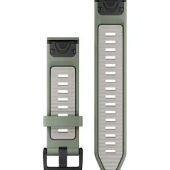 Garmin Uhrenarmbänder-QuickFit 20 Willow Fog Gray Silicone Band - 010-13391-02