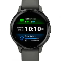 Garmin Silikonarmband-Venu 3S Slate Pebble Gray - 010-02785-00