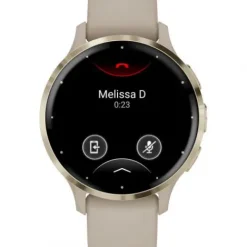 Garmin Silikonarmband-Venu 3S Soft Gold French Gray - 010-02785-02