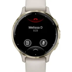 Garmin Silikonarmband-Venu 3S Soft Gold Ivory - 010-02785-04