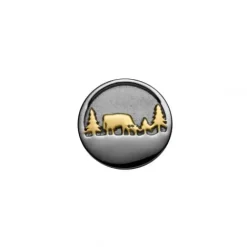 Gexist Charms/Beads-Swiss Edelweiss Armband Element Edelweiss - BG 9045