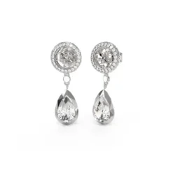 Guess Ohrringe-4G Light Ohrstecker - JUBE05235JWRHT-U