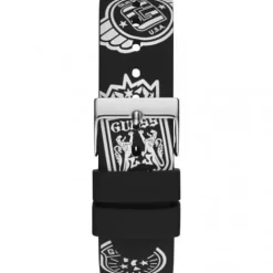 Guess Silikonarmband-Originals Letterman - V1035M1