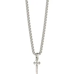 Guess (Kette mit) Kreuz-South Alameda Halskette - JUMN04024JWSTT-U