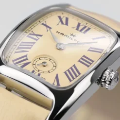 Hamilton Lederarmband-American Classic Boulton Small Second Quartz M - H13321821