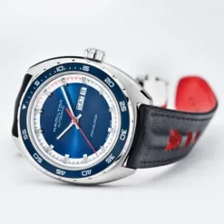 Hamilton Lederarmband-American Classic Pan Europ Day Date Auto - H35405741