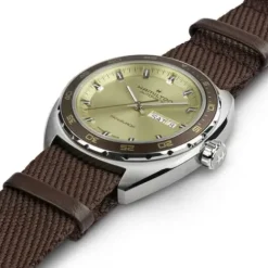 Hamilton Lederarmband-American Classic Pan Europ Day Date Auto - H35445860