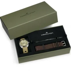 Hamilton Lederarmband-American Classic Pan Europ Day Date Auto - H35445860