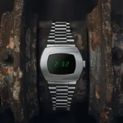Hamilton Metallarmband-American Classic PSR Digital Quartz - H52414131