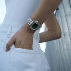 Hamilton Metallarmband-American Classic PSR Digital Quartz - H52414131