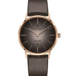 Hamilton Lederarmband-Intra-matic - H38745501