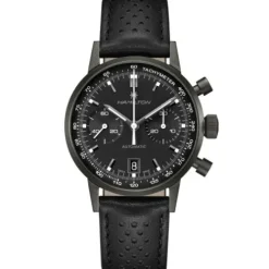 Hamilton Lederarmband-Intra-Matic Auto Chrono - H38446730