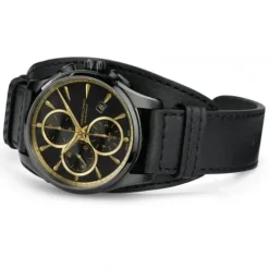 Hamilton Lederarmband-Jazzmaster Auto Chrono - H32506730