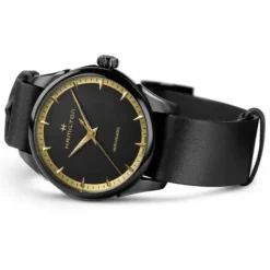 Hamilton Lederarmband-Jazzmaster Auto - H32255730