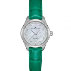 Hamilton Lederarmband-Jazzmaster Lady Auto Limited Edition - H32275890