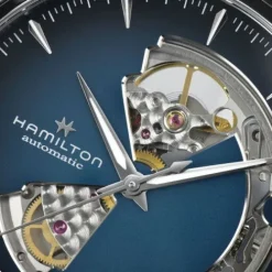 Hamilton Metallarmband-Jazzmaster Open Heart Auto - H32675140