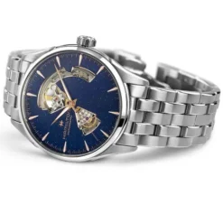 Hamilton Metallarmband-Jazzmaster Open Heart Auto - H32705140