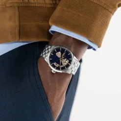 Hamilton Metallarmband-Jazzmaster Open Heart Auto - H32705140