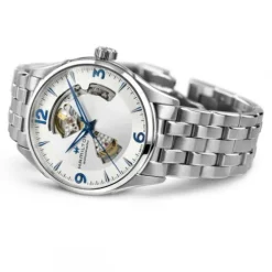 Hamilton Metallarmband-Jazzmaster Open Heart Auto - H32705152